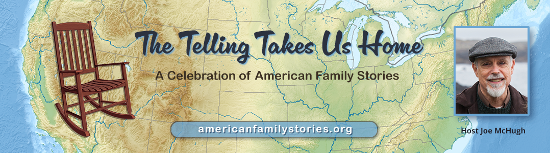 The Telling Takes Us Home website header
